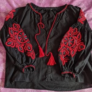 Zara Bohemian Blouse